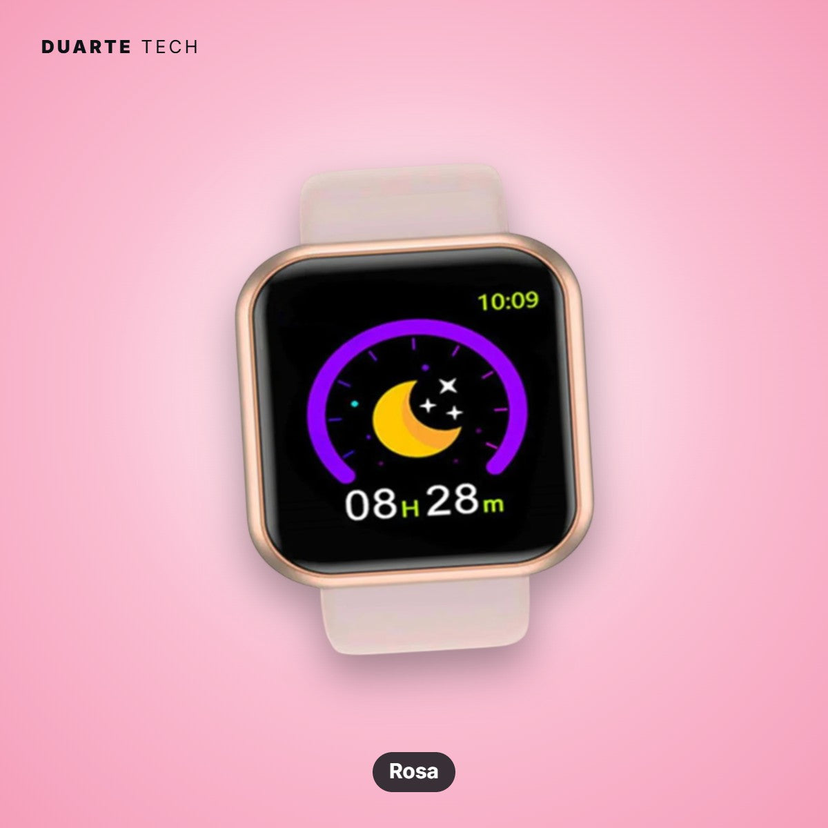 Smartwatch Active — Fitness, Notificações e Música